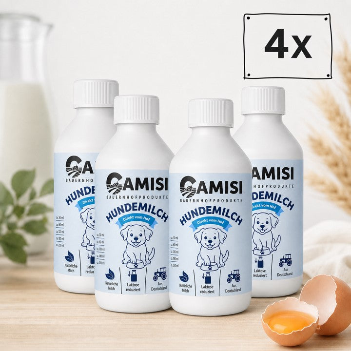 Hundemilch 4er Set