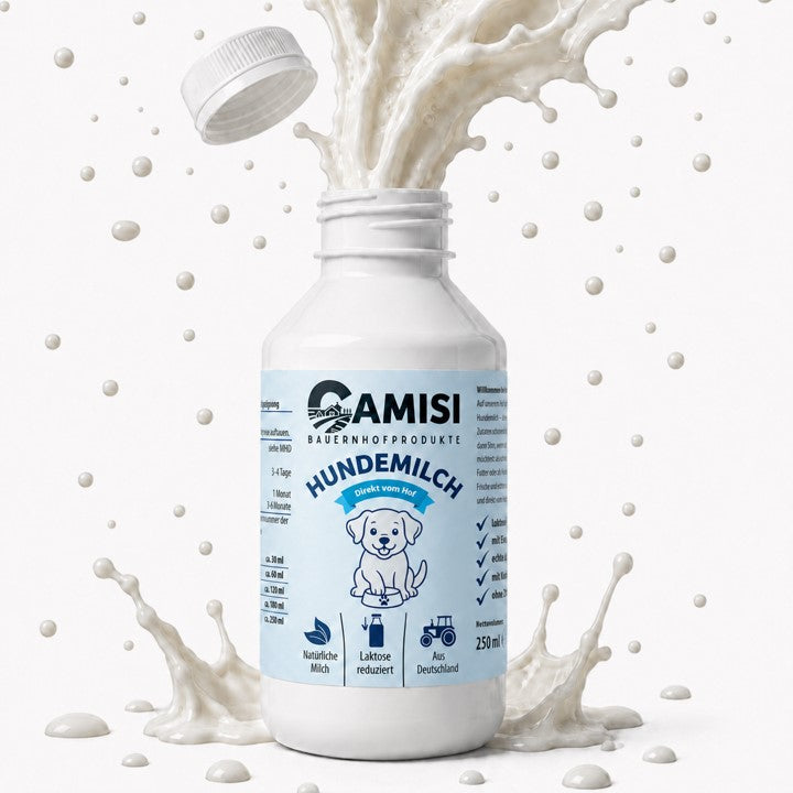 Laktosereduzierte Hundemilch von CAMISI