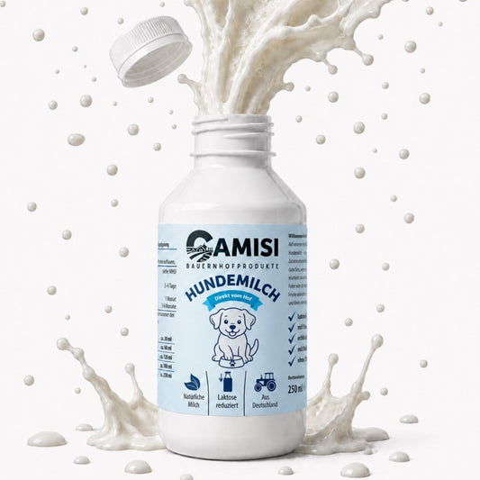 Laktosereduzierte Hundemilch von CAMISI