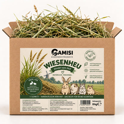 CAMISI Heu aus Ostfriesland – Frisches Wiesenheu